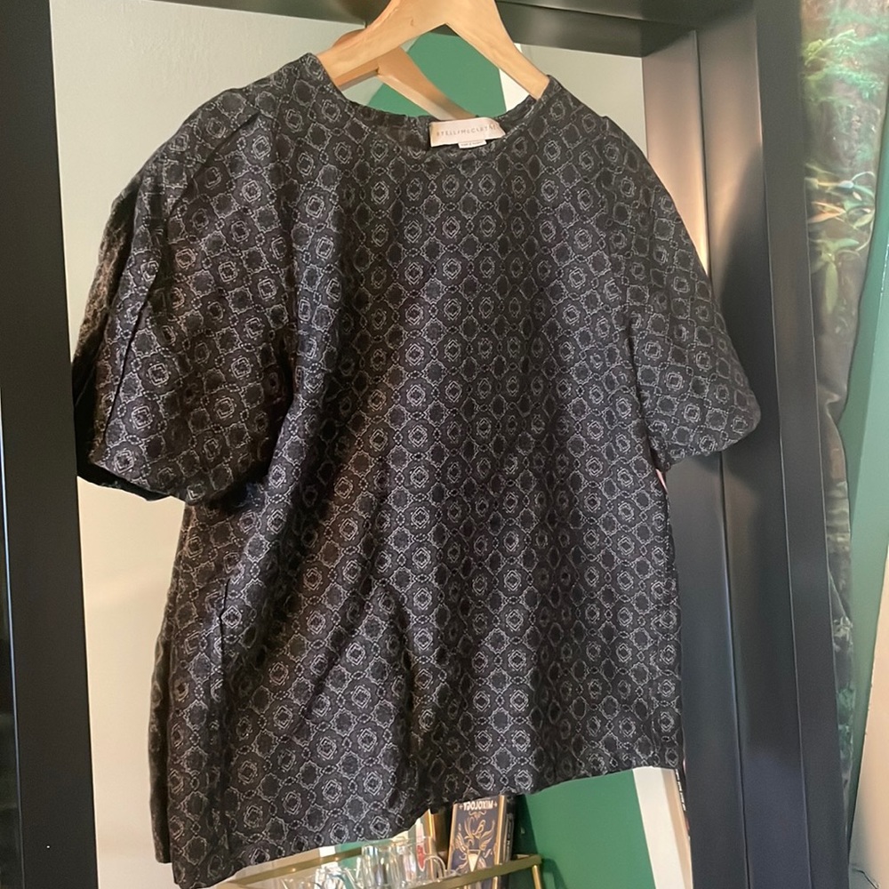 Stella McCartney wool and silk blouse